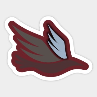 Dusk and Dawn Official Bird Logo - Left Chest Sticker